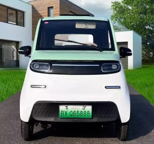 New energy electric four-wheel tram, small household adult low-speed transfer women to work, mixed oil and electricity - Image 6