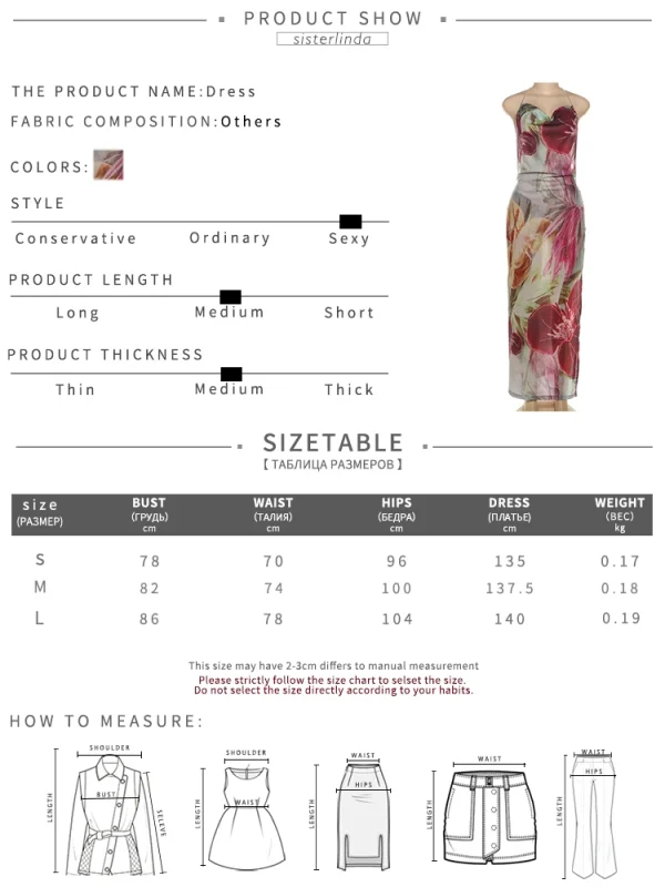 Sisterlinda Autumn Release Junior Ankle-Length Sexy High Street Dress K24D57158Girl Printing Slim Cleavage Backless Fashion Robe - Image 7