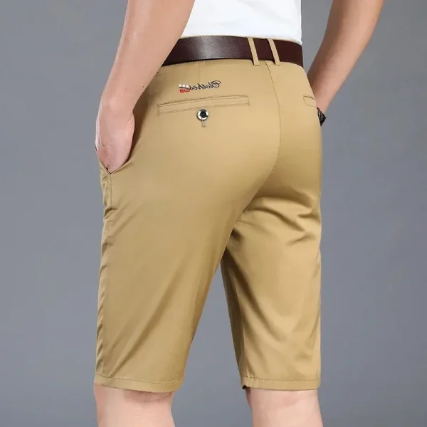 Men Business Shorts Summer New Cotton Casual Pants Classic Brand Soft Fashion Comfortable Male Clothing Shorts Boardshorts - Image 10
