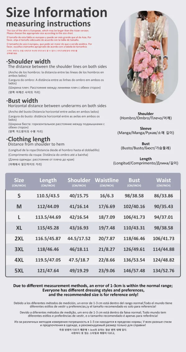 2024 New Women's Dresses Sequin Print Elegant & Beautiful Midi Dresses Plus Size Female Summer One-piece Dress Free Shipping - Image 29