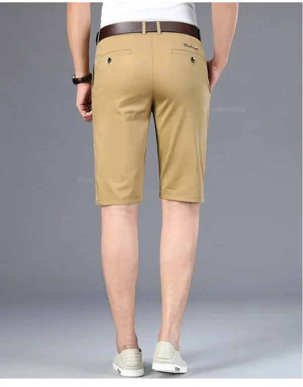 Men Business Shorts Summer New Cotton Casual Pants Classic Brand Soft Fashion Comfortable Male Clothing Shorts Boardshorts - Image 39