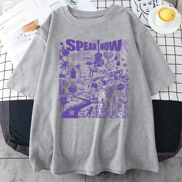 Karma Is A Cat 2024 Taylor Midnights Album Tshirt Short Tee Shirt Meet Me at Midnight Tops Camisetas Unisex Dropshipping - Image 4