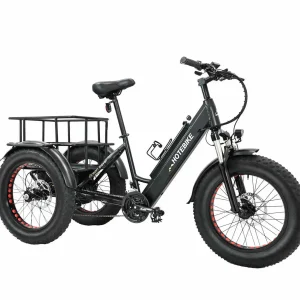 20225 Electric Passenger Tricycle 20"*4.0 Fat Tire Scooter Electric Tricycle 500w Ebike Bike Electric Bicycle Mountainbike