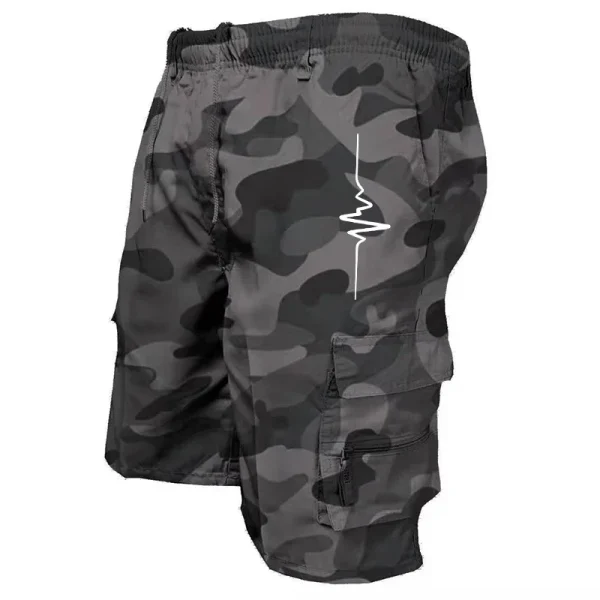 Men's Fashion Casual Summer Five-point Shorts Trend Loose Comfortable Multi-pocket Cargo Pants Sports Outdoor Short Pants Sales - Image 6