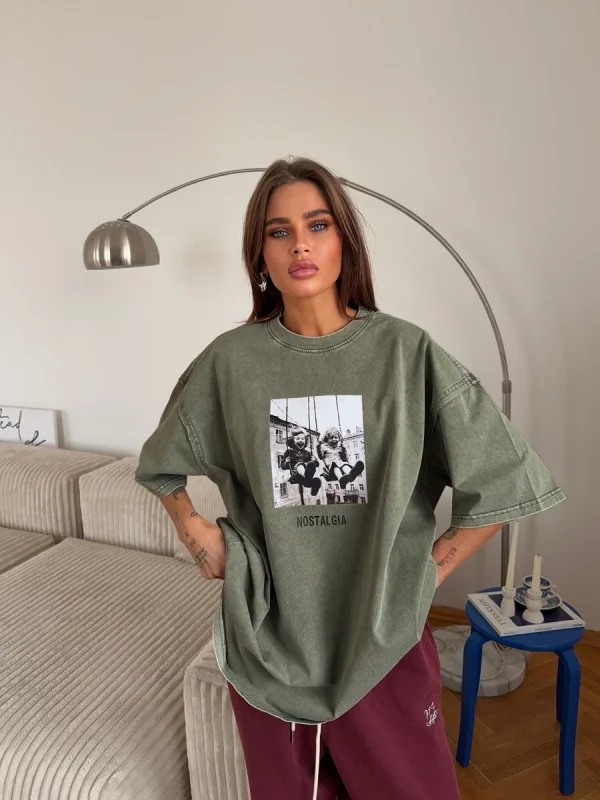 Sumuyoo 100% Cotton Women's Retro Printed T-shirt Men Vintage Short-sleeve Wax printing T Shirts Fashion Hip Hop Loose Tees - Image 23