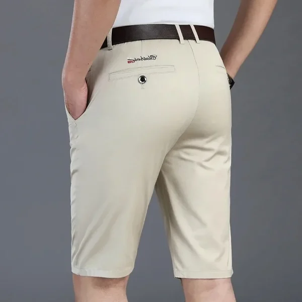 Men Business Shorts Summer New Cotton Casual Pants Classic Brand Soft Fashion Comfortable Male Clothing Shorts Boardshorts - Image 7