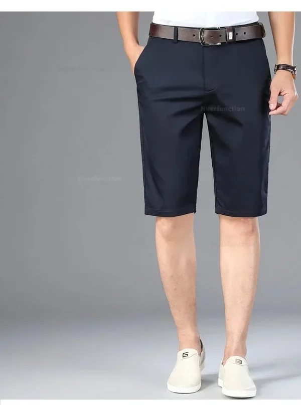 Men Business Shorts Summer New Cotton Casual Pants Classic Brand Soft Fashion Comfortable Male Clothing Shorts Boardshorts - Image 22