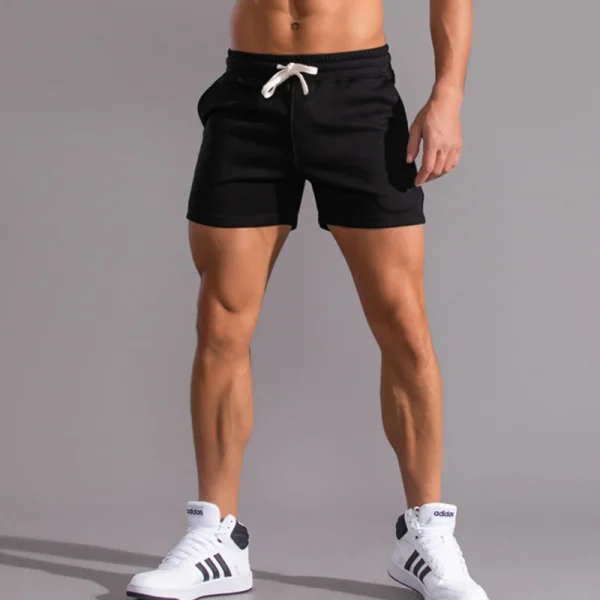 Summer Casual Shorts Men Breathable 100% Cotton Beach Shorts Comfortable Fitness Basketball Sports Short Pants Male Bermudas - Image 3