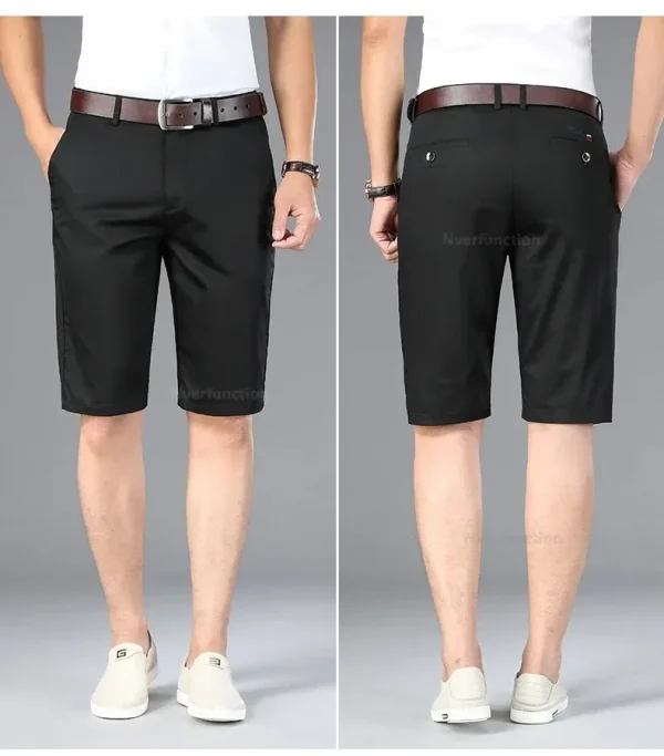 Men Business Shorts Summer New Cotton Casual Pants Classic Brand Soft Fashion Comfortable Male Clothing Shorts Boardshorts - Image 32