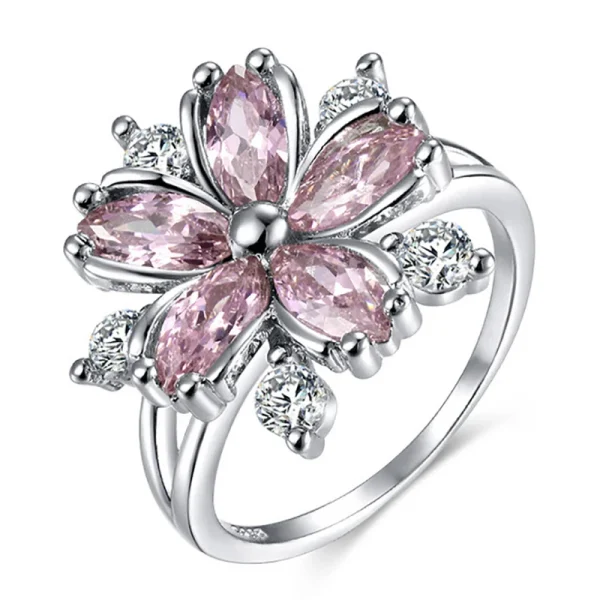 Fashion Luxury Charm CZ Zirconia Eternity Wedding Engagement Finger Rings for Women Green Multicolor Crystal Jewelry - Image 25