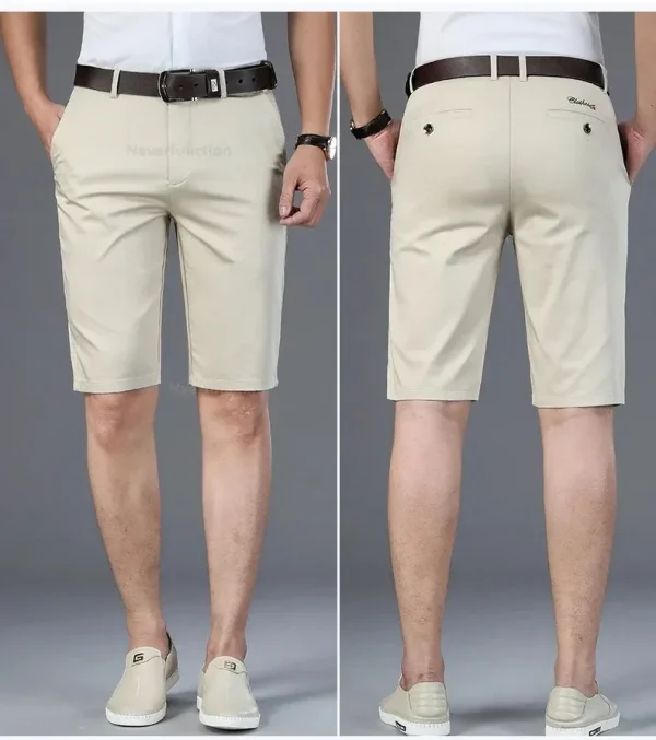 Men Business Shorts Summer New Cotton Casual Pants Classic Brand Soft Fashion Comfortable Male Clothing Shorts Boardshorts - Image 51