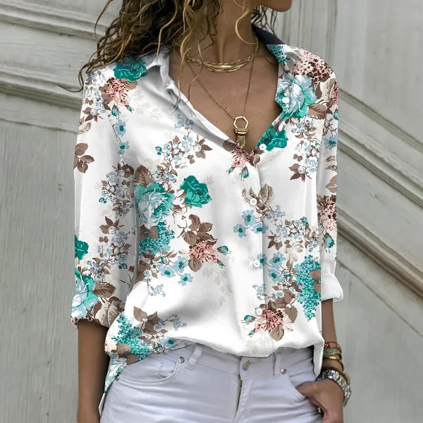 Elegant Long Sleeve Women Shirts Casual Loose Large Size Shirts Women Fashion Tops Women