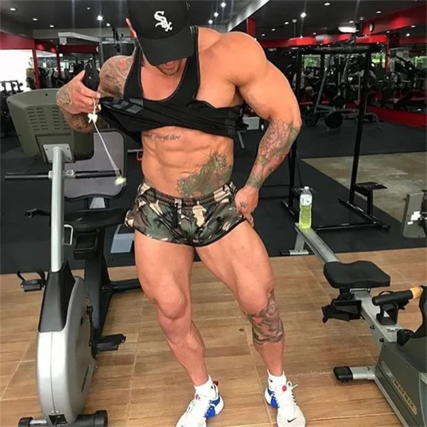 2025 Running Shorts Men fashion Joggers Shorts Summer quick-dry sports shorts Mesh Breathable Shorts Gym Man Beach Short Pants - Image 26
