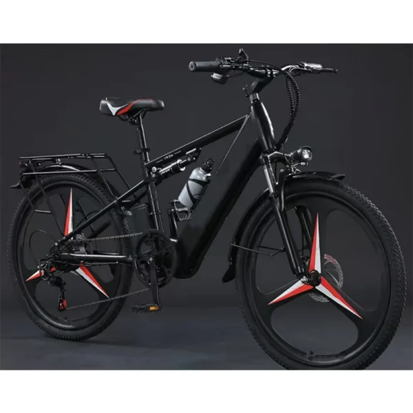 Wholesale E-bike 26 Inch Electric Bicycle High Speed 350w Electric City Bike for Men - Image 2