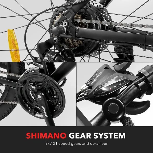 20225 Electric Passenger Tricycle 20"*4.0 Fat Tire Scooter Electric Tricycle 500w Ebike Bike Electric Bicycle Mountainbike - Image 15