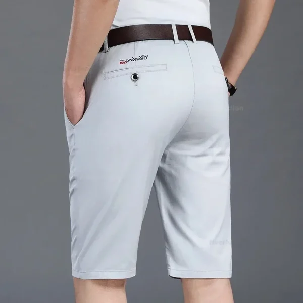 Men Business Shorts Summer New Cotton Casual Pants Classic Brand Soft Fashion Comfortable Male Clothing Shorts Boardshorts - Image 4