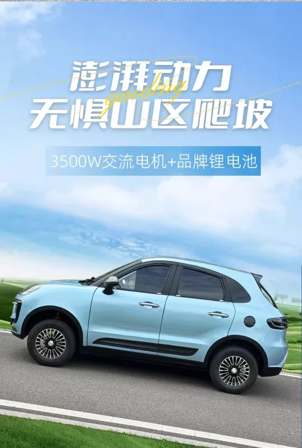 Old Man Le, electric four-wheeler, scooter, closed four-wheel battery car - Image 16