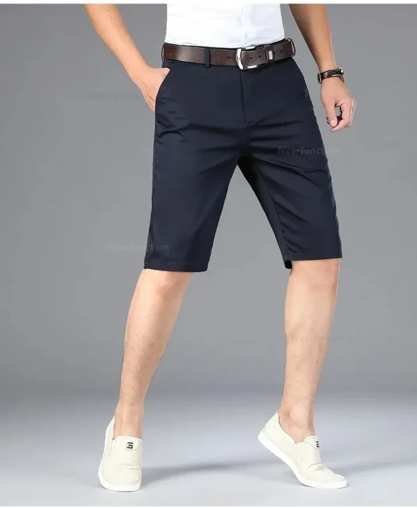Men Business Shorts Summer New Cotton Casual Pants Classic Brand Soft Fashion Comfortable Male Clothing Shorts Boardshorts - Image 28