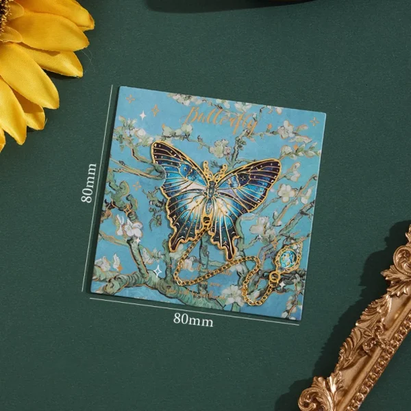 Retro Metal Butterfly Bookmark Pendant Student Gift Metal Bookmark School Office Supplies Stationery Book Page Clip Teacher - Image 10