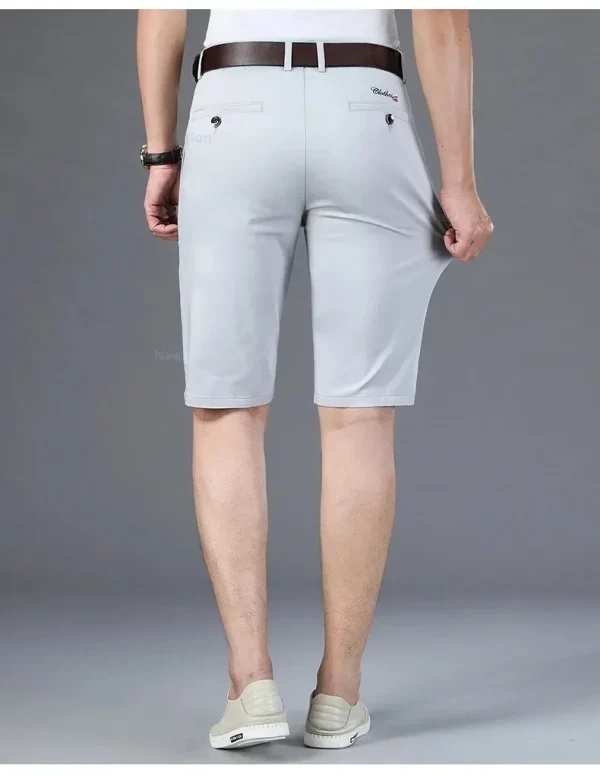 Men Business Shorts Summer New Cotton Casual Pants Classic Brand Soft Fashion Comfortable Male Clothing Shorts Boardshorts - Image 49