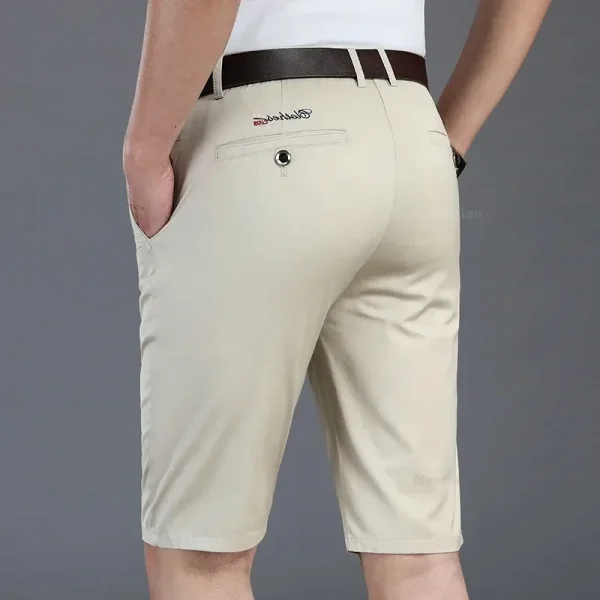 Men Business Shorts Summer New Cotton Casual Pants Classic Brand Soft Fashion Comfortable Male Clothing Shorts Boardshorts - Image 2