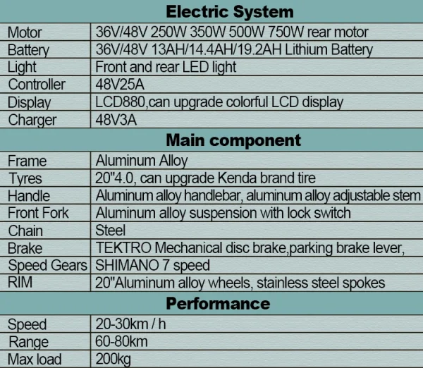 Factory Hot Sales Electric Tricycle 7 Speed Electric Bike 3 Wheels Ebike 48V Voltage 500W 750W Motor Electric Cargo Bike - Image 15