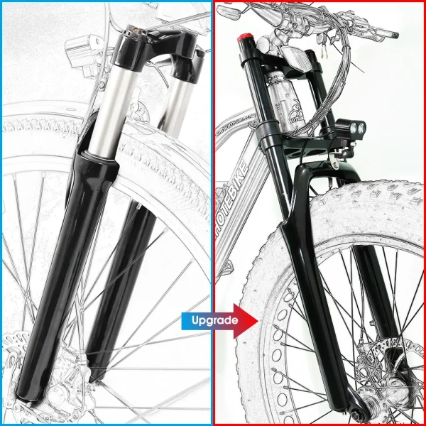 20225 Electric Passenger Tricycle 20"*4.0 Fat Tire Scooter Electric Tricycle 500w Ebike Bike Electric Bicycle Mountainbike - Image 8