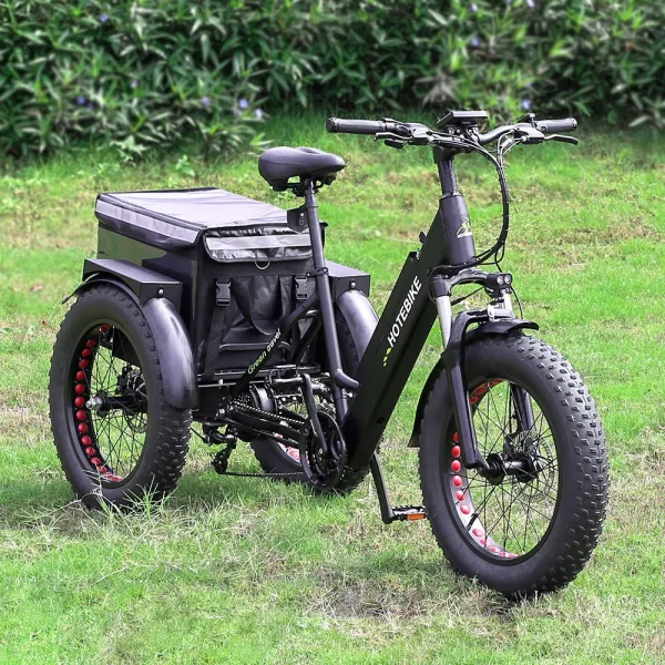 20225 Electric Passenger Tricycle 20"*4.0 Fat Tire Scooter Electric Tricycle 500w Ebike Bike Electric Bicycle Mountainbike - Image 13
