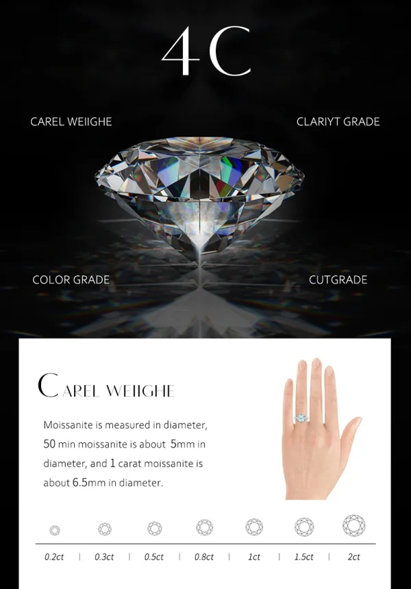 Heart-shaped Moissanite 925 silver jewelry earrings for woman Luxury Fashion jewellery woman 2025 new products Banquet jewelry - Image 17