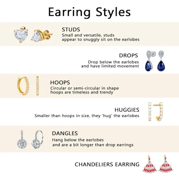 China Wholesale Jewelry Starsgem 5mm Round Shape Luxury Engagement 3 Claw 14K Gold Lab Blue Sapphire Stud Earring - Image 4