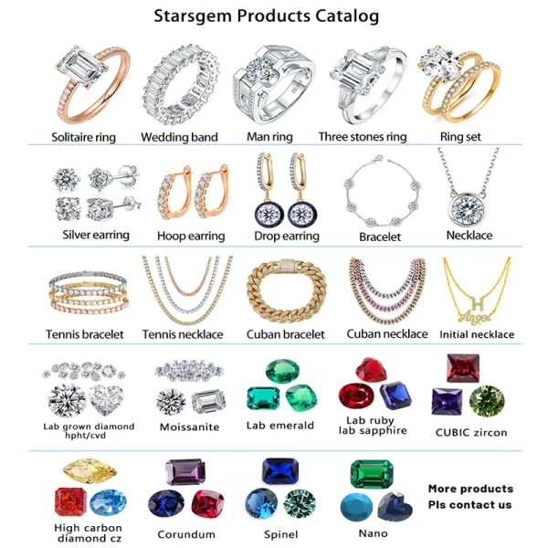 China Wholesale Jewelry Starsgem 5mm Round Shape Luxury Engagement 3 Claw 14K Gold Lab Blue Sapphire Stud Earring - Image 5