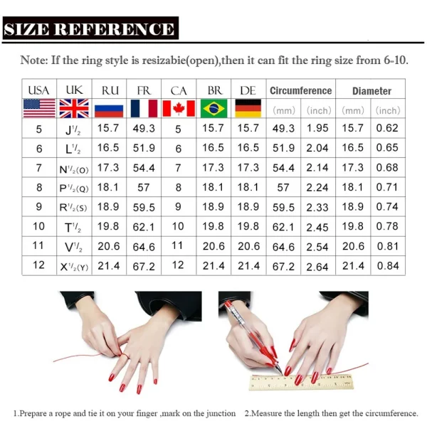 2023 Trend 14*16MM Ruby Emerald Aquamarine Rings Retro Gemstone Lab Diamond Wedding Ring Cocktail Party Fine Jewelry Female Gift - Image 14