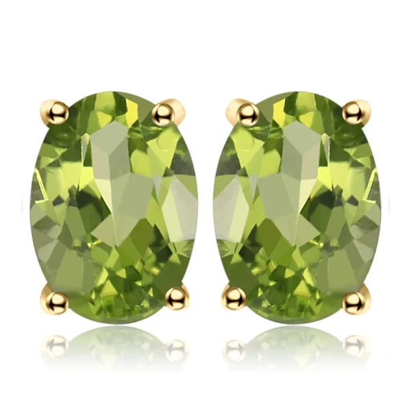 JewelryPalace Natural Garnet Amethyst Citrine Peridot Blue Topaz 925 Sterling Silver Stud Earrings for Women Gemstone Jewelry - Image 20