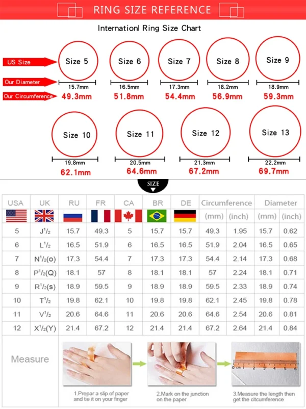 Luxury Egged Pink Zircon Oval Rings For Women Silver Color Pormise Engagement Wedding Bands Bridal Jewelry New Year Gifts - Image 7