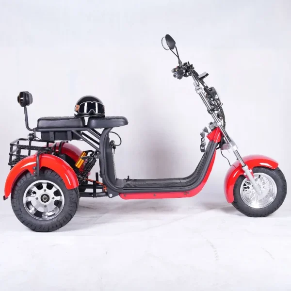 US Warehouse Hot Selling 3 Wheels Fat Tire Tricycle 60v 1500w/2000w/3000w 3 Wheel Electric Scooter for Adult - Image 4