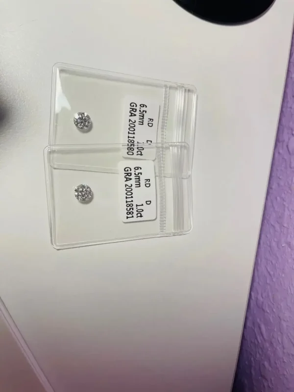 Moissanite Stone Wholesale D Color Round Cut 0.1CT-12CT for Jewelry Making with GRA Report beads for jewelry making - Image 29
